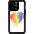 Love Is Love Heart iPhone 15 Pro Waterproof Case
